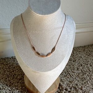 Kendra Scott Fern Necklace - Rose Gold